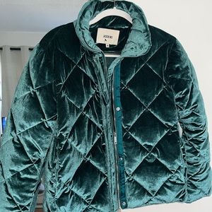 Teal winter coat